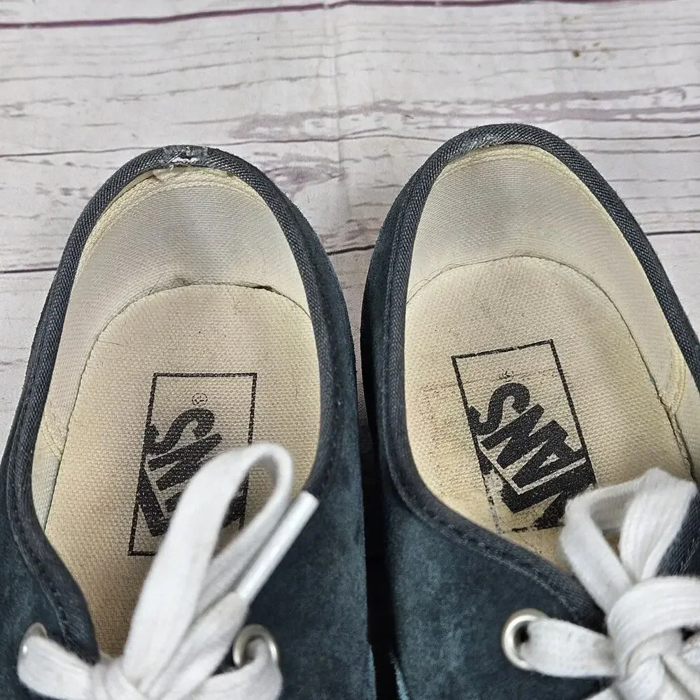 Vans Classic Shoes Women’s Dark Green Suede US 7.5 Scotchgard Durable